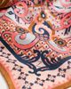 Zimmermann Zimmermann Printed Silk Tie Headscarf Blue Paisley Floral One - 5