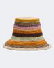 Zimmermann Zimmermann Raffia striped bucket hat - 1