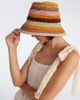 Zimmermann Zimmermann Raffia striped bucket hat - 2