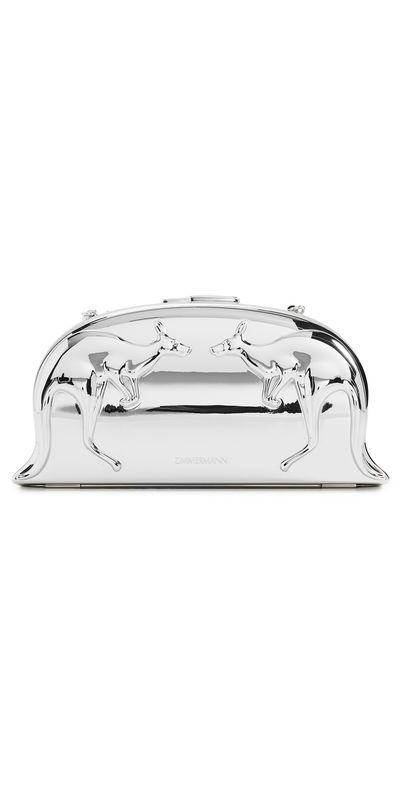 Zimmermann Zimmermann Rapture Clutch Silver One