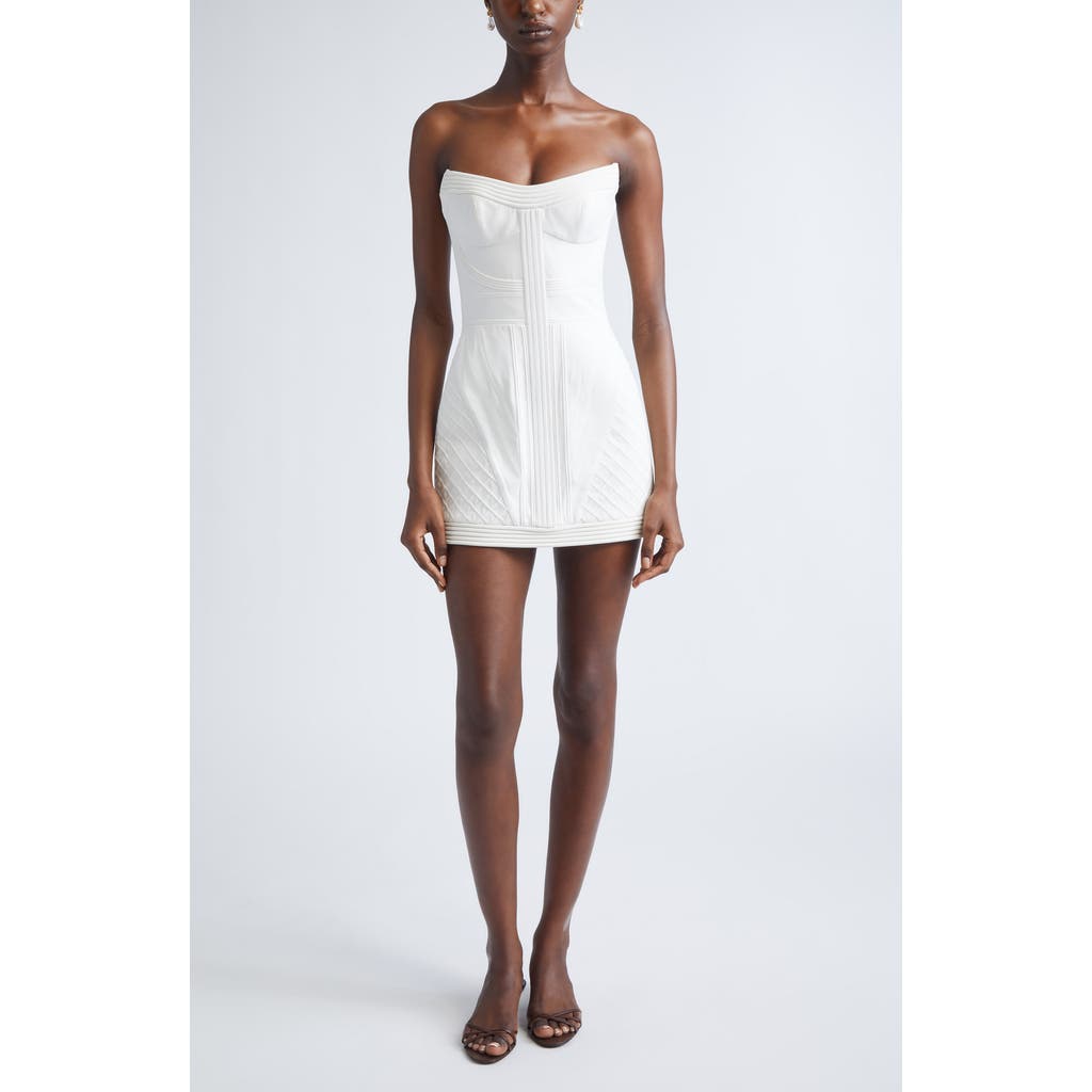Zimmermann Zimmermann Rebellion Corded Cotton Corset Minidress