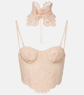 Zimmermann Zimmermann Rebellion Filigree bustier and choker set