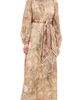 Zimmermann Zimmermann Rebellion Sheath Dress Latte Leopard - 1