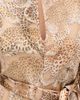 Zimmermann Zimmermann Rebellion Sheath Dress Latte Leopard - 6