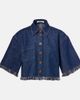 Zimmermann Zimmermann Rhiannon fringed denim shirt - 1