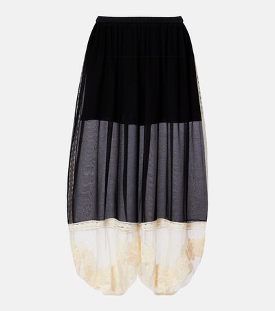 Zimmermann Zimmermann Roselight cotton and silk balloon pants