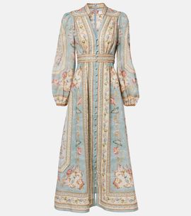 Zimmermann Zimmermann Roselight floral linen maxi dress