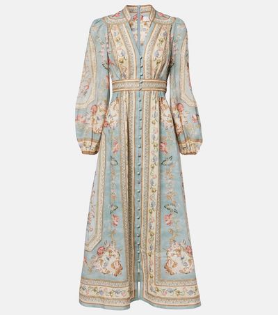 Zimmermann Zimmermann Roselight floral linen maxi dress