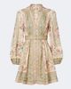 Zimmermann Zimmermann Roselight floral linen minidress - 1