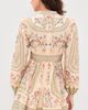Zimmermann Zimmermann Roselight Plunge Mini Dress Sage Tapestry Floral - 3