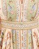 Zimmermann Zimmermann Roselight Plunge Mini Dress Sage Tapestry Floral - 6