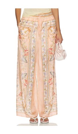 Zimmermann Zimmermann Roselight Relaxed Pant