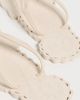 Zimmermann Zimmermann Seafoam Thong Sandals Milk - 4