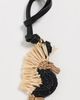 Zimmermann Zimmermann Seahorse Raffia Bag Charm Black One - 2