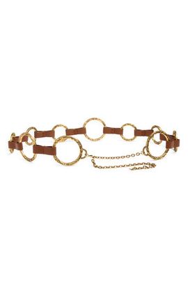 Zimmermann Zimmermann Solena Chain & Leather Belt