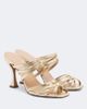 Zimmermann Zimmermann Solstice metallic leather mules - 1