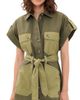 Zimmermann Zimmermann Solstice Mini Dress Khaki - 1