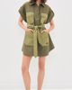 Zimmermann Zimmermann Solstice Mini Dress Khaki - 5