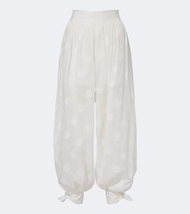 Zimmermann Zimmermann Solstice polka-dot cotton balloon pants