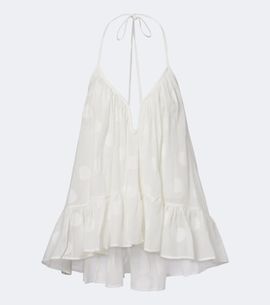 Zimmermann Zimmermann Solstice polka-dot cotton top