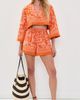 Zimmermann Zimmermann Solstice Towelling Top Orange Pink - 5