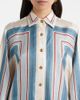 Zimmermann Zimmermann Striped scarf-detail silk shirt - 4