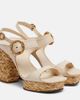 Zimmermann Zimmermann Talia 105 leather slingback sandals - 1