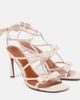 Zimmermann Zimmermann Tux 85 bow-detail leather sandals - 1
