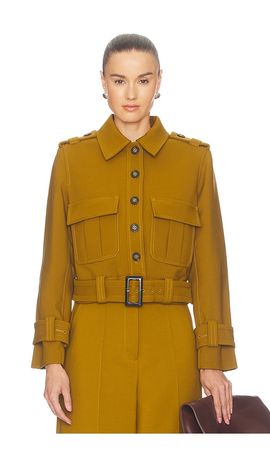 Zimmermann Zimmermann Valiant Cropped Utility Jacket