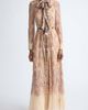 Zimmermann Zimmermann Valiant Deco Print Long Sleeve Maxi Shirtdress - 1