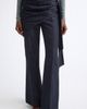 Zimmermann Zimmermann Valiant Draped Denim Flare Leg Pants - 1