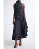 Zimmermann Zimmermann Valiant Draped Denim Halter Dress - 1