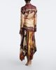 Zimmermann Zimmermann Valiant draped printed silk maxi skirt - 6