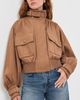 Zimmermann Zimmermann Valiant Drill Biker Jacket Taupe - 2