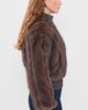 Zimmermann Zimmermann Valiant Faux Fur Bomber Jacket Brown - 4