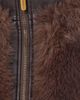 Zimmermann Zimmermann Valiant Faux Fur Bomber Jacket Brown - 6