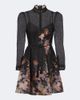 Zimmermann Zimmermann Valiant floral linen and silk minidress - 1