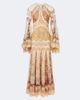 Zimmermann Zimmermann Valiant floral panelled silk gown - 1