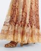 Zimmermann Zimmermann Valiant floral panelled silk gown - 5