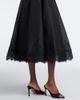 Zimmermann Zimmermann Valiant lace-trimmed linen and silk bustier dress - 4