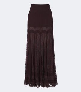 Zimmermann Zimmermann Valiant lace and silk maxi skirt