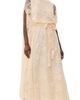 Zimmermann Zimmermann Valiant Lace Caped Maxi Dress Cream - 1