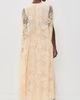 Zimmermann Zimmermann Valiant Lace Caped Maxi Dress Cream - 3