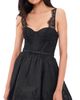Zimmermann Zimmermann Valiant Lace Trim Mini Dress Black - 1