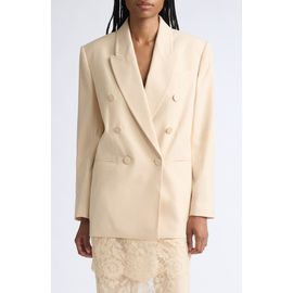 Zimmermann Zimmermann Valiant Lace Trim Stretch Wool Jacket