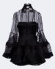 Zimmermann Zimmermann Valiant Lantern silk organza minidress - 1