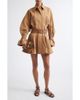 Zimmermann Zimmermann Valiant Long Sleeve Cotton Drill Minidress - 1