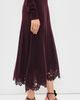 Zimmermann Zimmermann Valiant Merino Lace Skirt Mahogany - 4