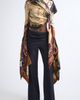 Zimmermann Zimmermann Valiant Print Draped Silk Twill Scarf Top - 2