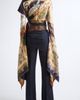 Zimmermann Zimmermann Valiant Print Draped Silk Twill Scarf Top - 3
